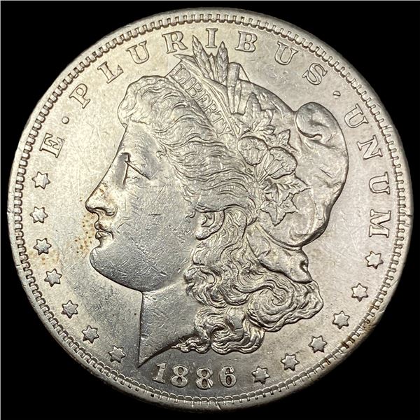 1886-S Silver Morgan Dollar CLOSELY UNCIRCULATED