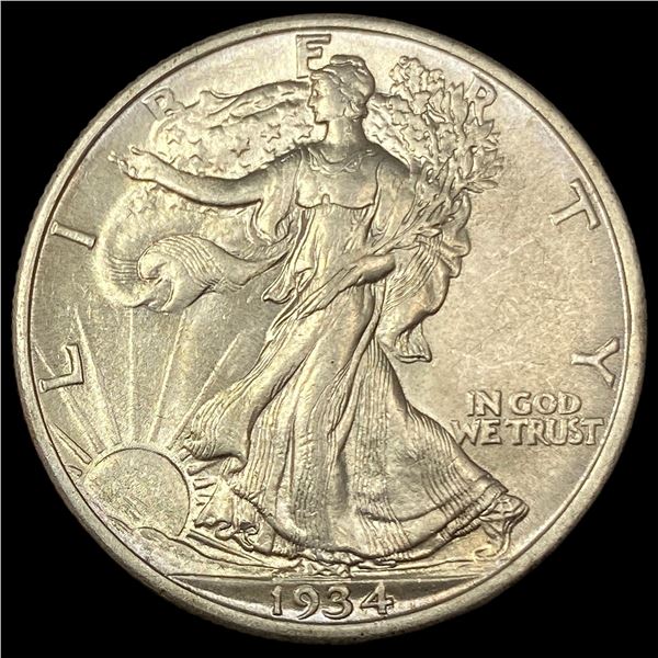 1934-S Silver Walking Liberty Half Dollar UNCIRCULATED