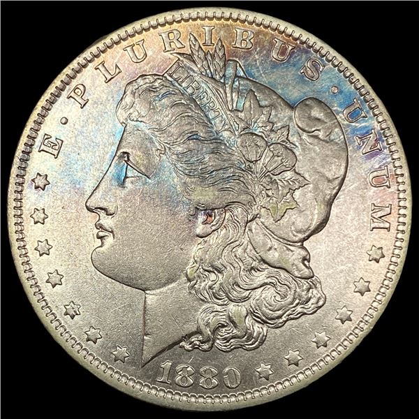 1880 Morgan Silver Dollar NEARLY UNCIRCULATED