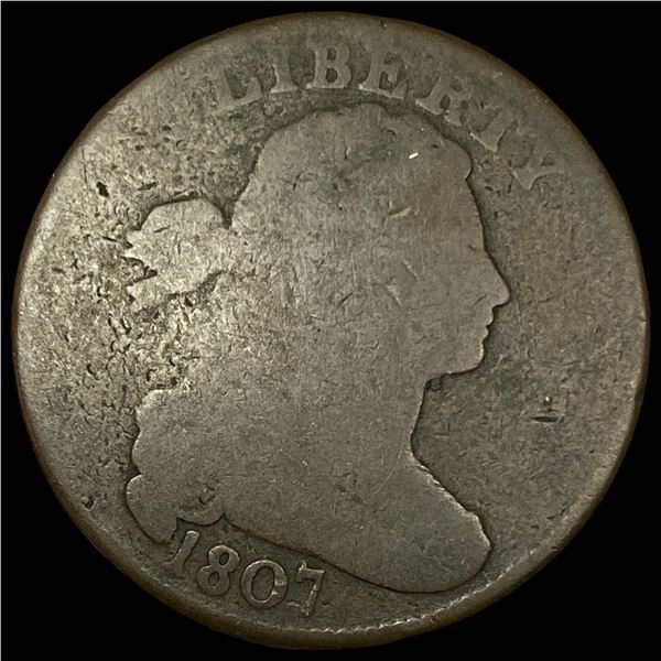 1807 Draped Bust Large Cent NICELY CIRCULATED