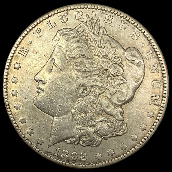 1892-O Silver Morgan Dollar NEARLY UNCIRCULATED