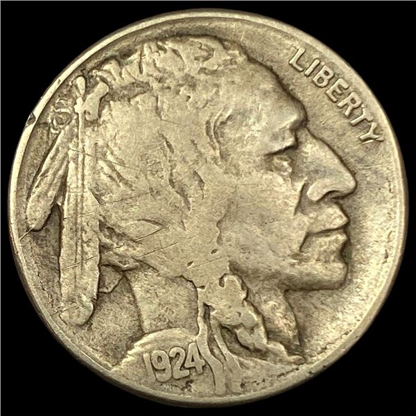 1924-S Buffalo Nickel LIGHTLY CIRCULATED