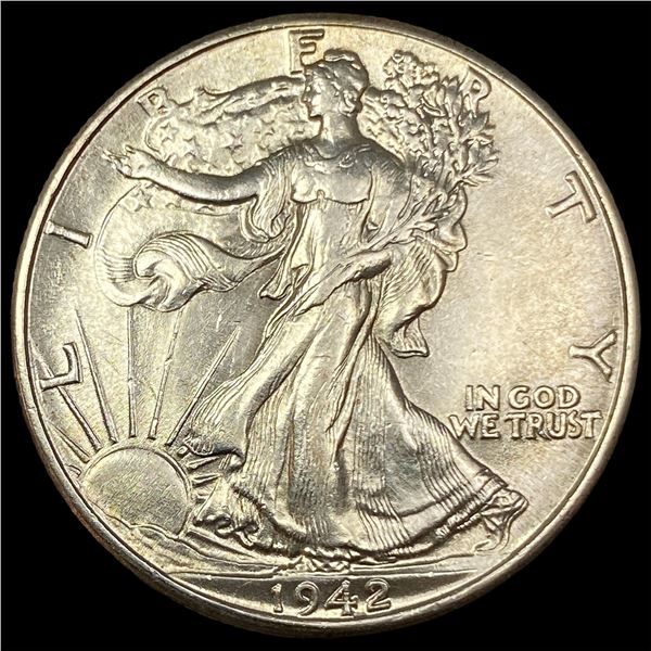 1942 Silver Half Dollar (Walking Liberty) UNCIRCULATED