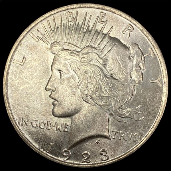 1923 Peace Silver Dollar CHOICE BU