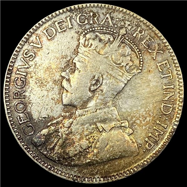 1919 Canada Silver 25 Cents LIGHTLY CIRCULATED