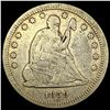 Image 1 : 1859 Seated Liberty Quarter LIGHTLY CIRCULATED