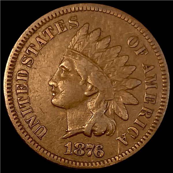 1876 Indian Head Cent LIGHTLY CIRCULATED