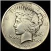 Image 1 : 1921 Silver Peace Dollar NEARLY UNCIRCULATED