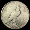 Image 2 : 1921 Silver Peace Dollar NEARLY UNCIRCULATED