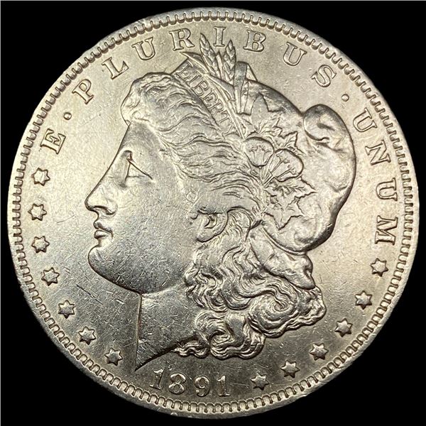 1891-S Silver Morgan Dollar CLOSELY UNCIRCULATED
