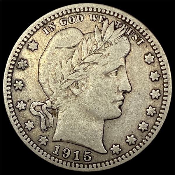 1915 Barber Silver Quarter LIGHTLY CIRCULATED