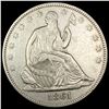 Image 1 : 1861 Seated Liberty Half Dollar CLOSELY UNCIRCULATED