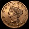 1842 Braided Hair Large Cent NEARLY UNCIRCULATED