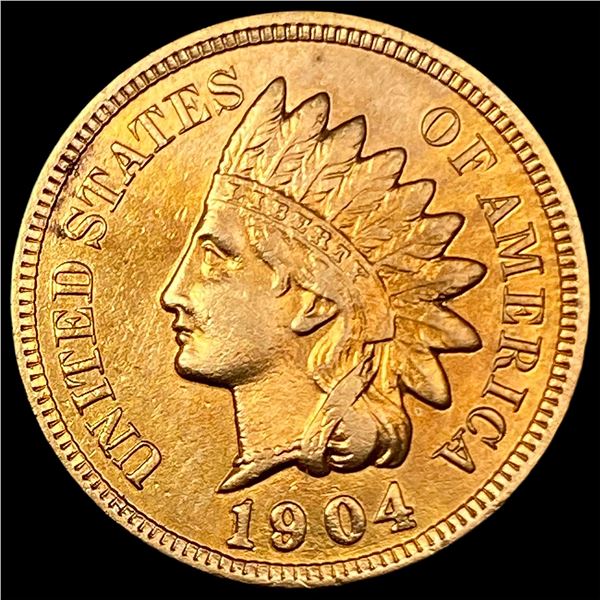 1904 Indian Head Cent CLOSELY UNCIRCULATED