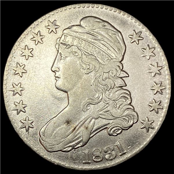 1831 Capped Bust Half Dollar CLOSELY UNCIRCULATED