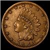 1863 Civil War Token Indian Head Copper. NEARLY UNCIRCULATED