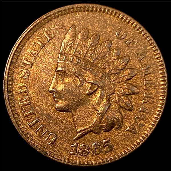 1865 Indian Head Cent CLOSELY UNCIRCULATED
