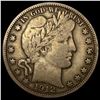 1912-D Silver Barber Half Dollar LIGHTLY CIRCULATED