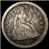 1842-O Silver Seated Liberty Dime NEARLY UNCIRCULATED