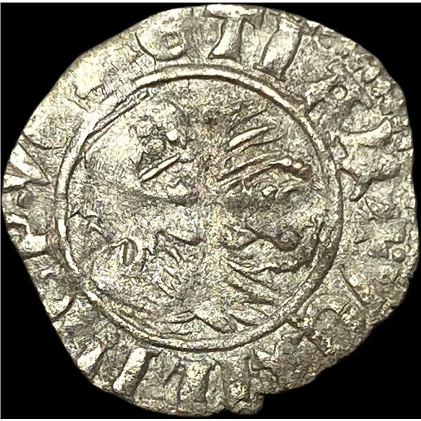 14th-15th Cent. Venetian Republic Silver Tornesello NEARLY UNCIRCULATED