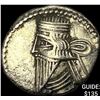 Parthian Empire 247-224 AD Silver Drachm NEARLY UNCIRCULATED