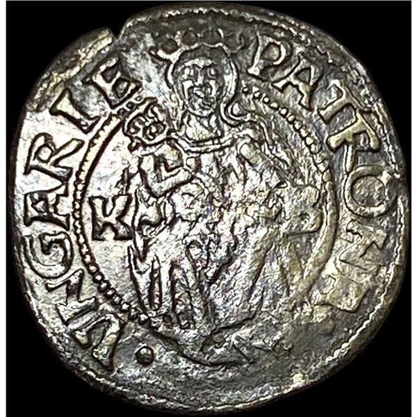 1540-1590 Hungary Madonna&Child Silver Denar CLOSELY UNCIRCULATED