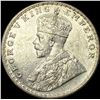 Image 1 : 1919 British India Silver Rupee UNCIRCULATED