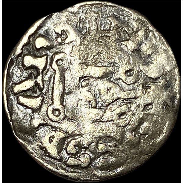 France Abbey of St Martin Silver Denier NEARLY UNCIRCULATED