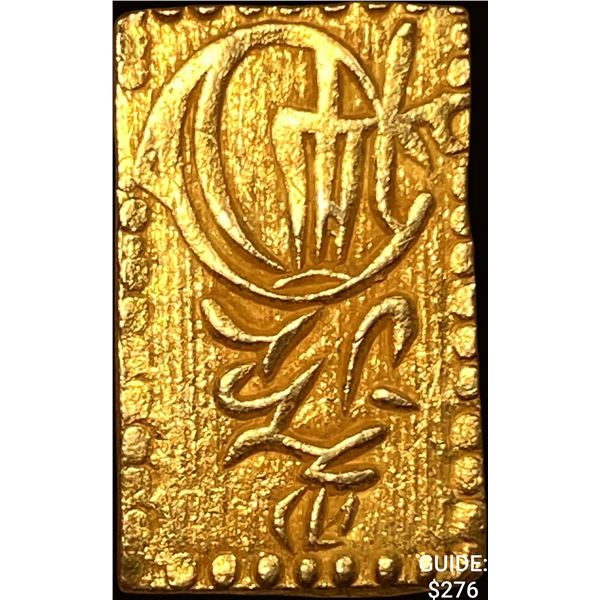 1868-1869 Japan Gold 2 Bu .048 AGW CLOSELY UNCIRCULATED