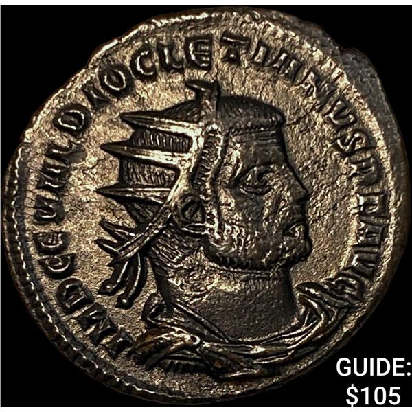 Roman Dioletian 284-305 AD BI Nummus CHOICE AU