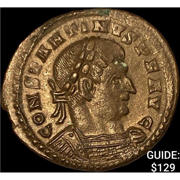 Roman Constantine I 307-337 AD BI Nummus UNCIRCULATED