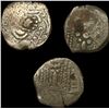 [3 Coins]Paratihara Empire 780-980 AD Silver Drachm NEARLY UNCIRCULATED