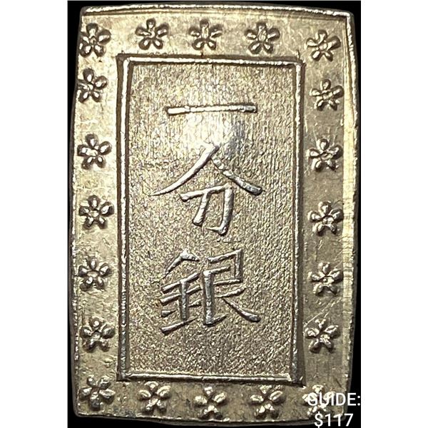 1859-1868 Japan Silver Bu UNCIRCULATED