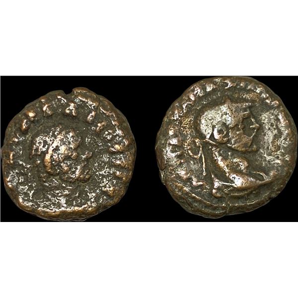 [2 Coins] Roman Egypt 235-284 AD BI Tetradrachm NEARLY UNCIRCULATED