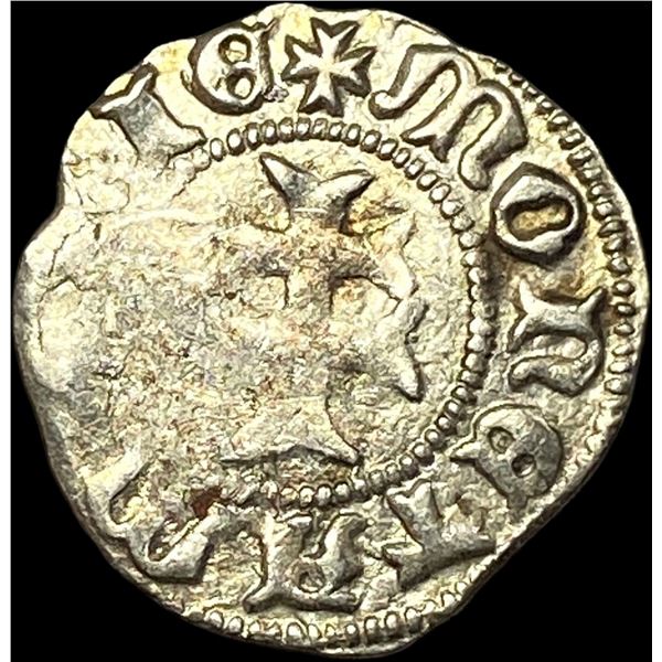 1386-1395 Hungary Mary Silver Denar CLOSELY UNCIRCULATED