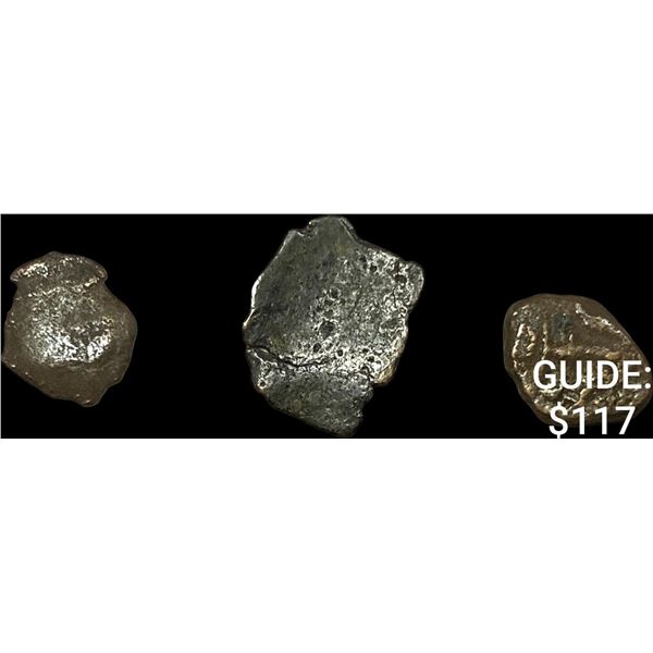 [3 Coins] Mark 12:41-44 Widow's Mite 103-76 BC NEARLY UNCIRCULATED