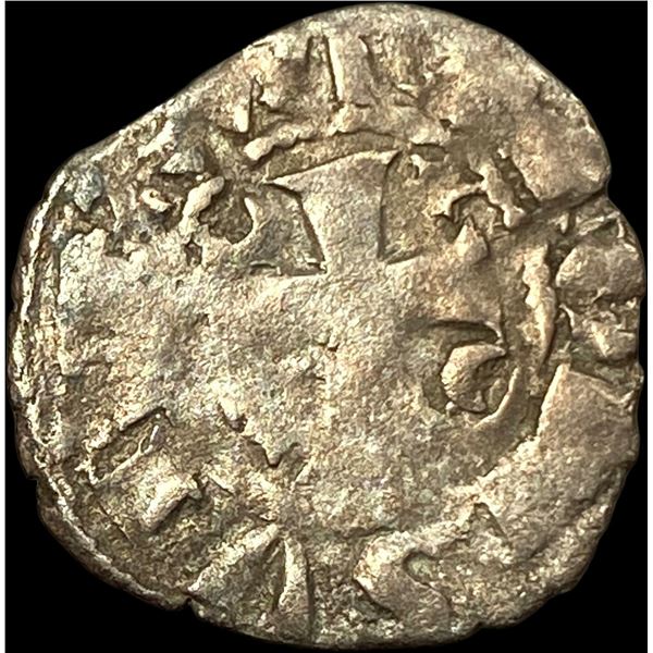 Recon Portugal AlfonsoIII 1248-1279 Silver Dinero NEARLY UNCIRCULATED