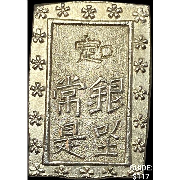 1859-1868 Japan Silver Bu UNCIRCULATED