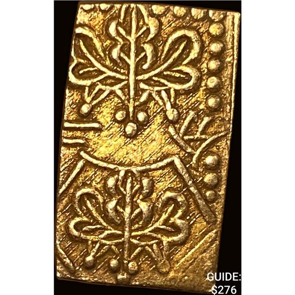 1868-1869 Japan Gold 2 Bu .048 AGW CLOSELY UNCIRCULATED