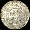Image 2 : 1919 British India Silver Rupee UNCIRCULATED