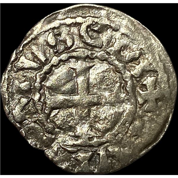 France Abbey of St Martin Silver Denier NEARLY UNCIRCULATED