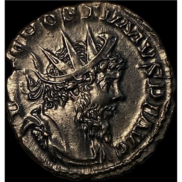 Roman Postumus 260-269 AD BI Dbl Denarius CHOICE AU