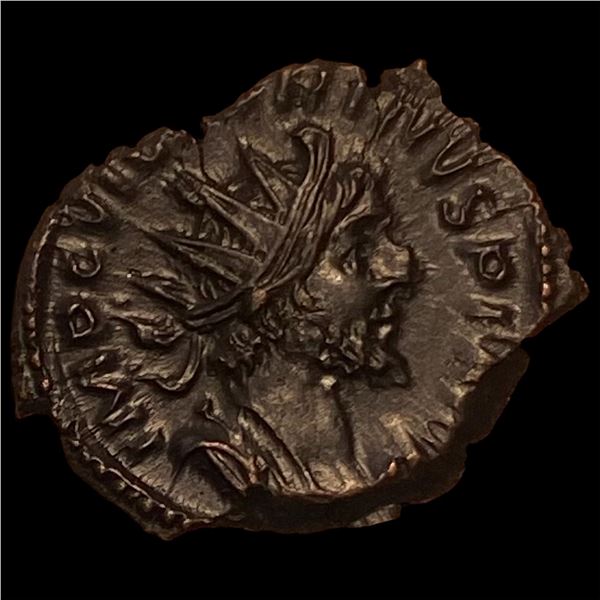 Roman Victorinus 269-271 AD Bi Dbl Denarius CHOICE AU