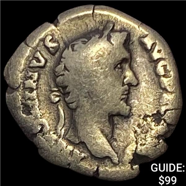138-161 AD Roman Ant. Pius Silver Denarius NEARLY UNCIRCULATED