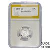Image 1 : 1876-CC Seated Liberty Dime PGA MS63+