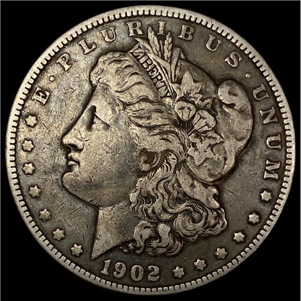 1902 Morgan Silver Dollar LIGHTLY CIRCULATED
