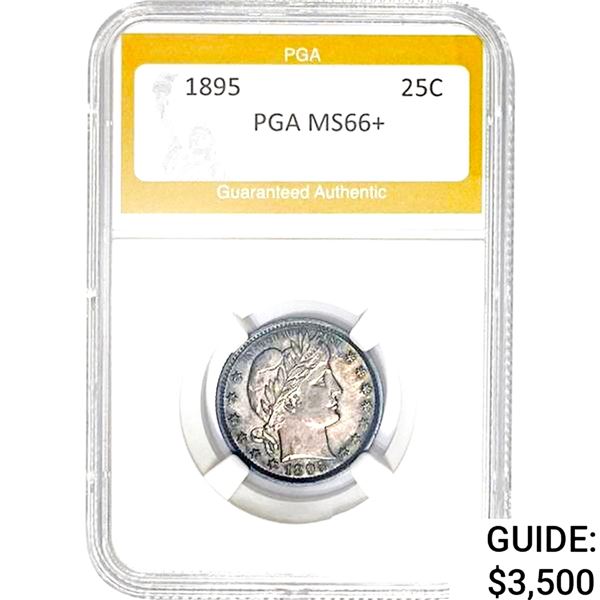 1895 Barber Quarter PGA MS66+