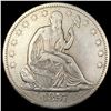 1857-S Silver Half Dollar NEARLY UNCIRCULATED