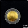 Image 1 : 2020-W Basketball HOF Comm. .2419oz Gold $5 Proof