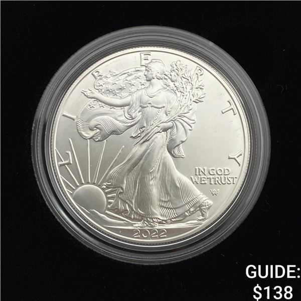 2022-W U.S. Mint Unc. 1 oz Silver American Eagle